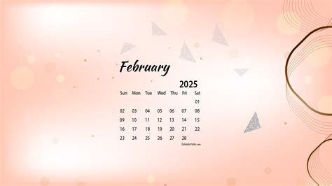 February 2025 Wallpaper Calendar