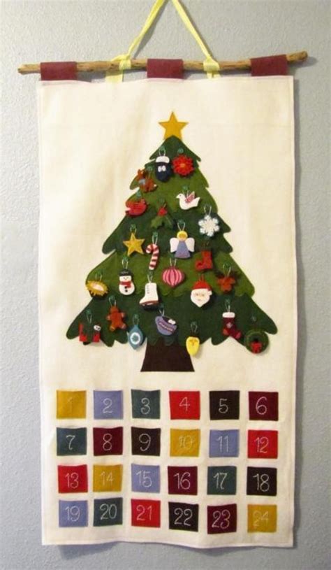 Felt Advent Calendar Pattern