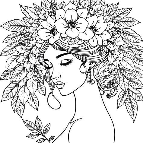 Female Coloring Pages