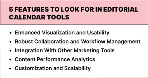 editorial calendar tools
