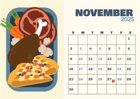 thanksgiving 2025 calendar