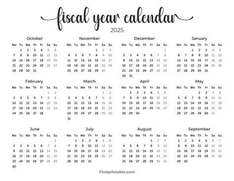 File It Calendar 2025