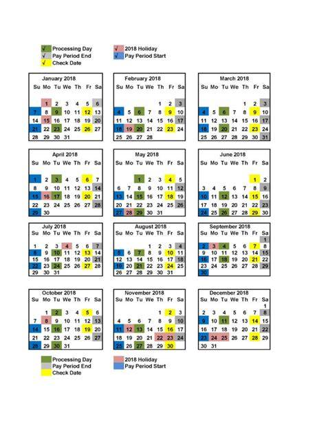 Financial Services Center Payroll Calendar 2025
