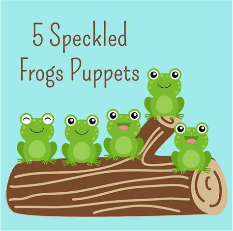 Five Little Speckled Frogs Printable