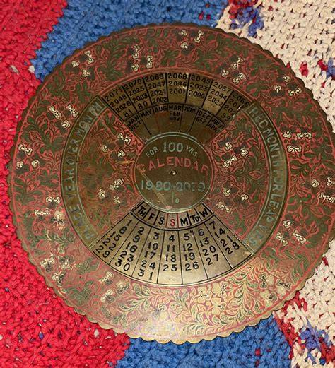 100 year calendar