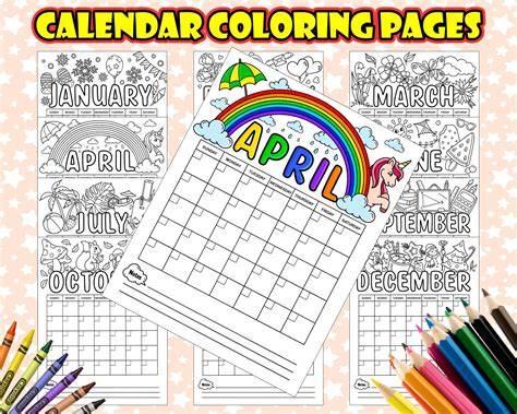childrens printable calendar