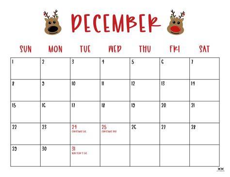 december 2024 calendar printable