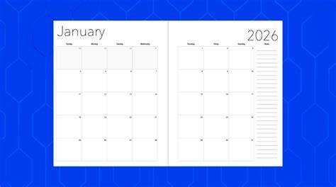 pages calendar template