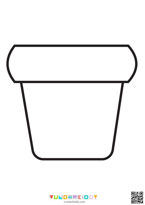 Flower Pot Printable
