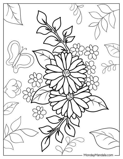 Flower Printable Coloring