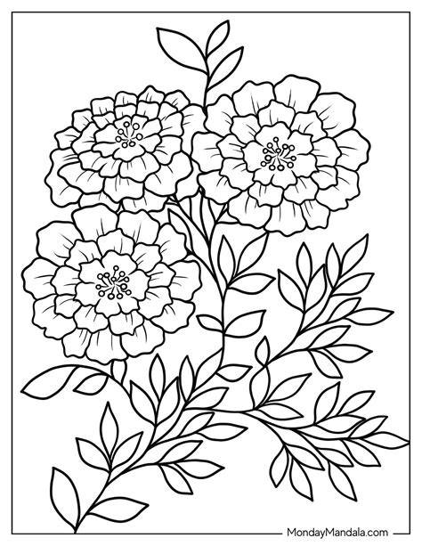 Flowers Coloring Pages