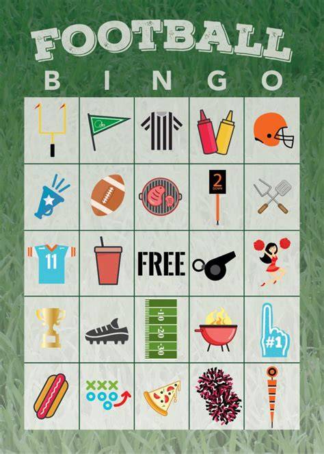 Football Bingo Printable