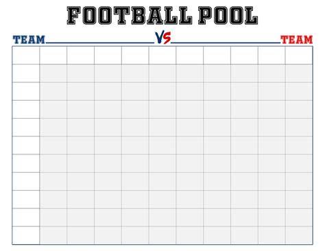Football Pools Printable