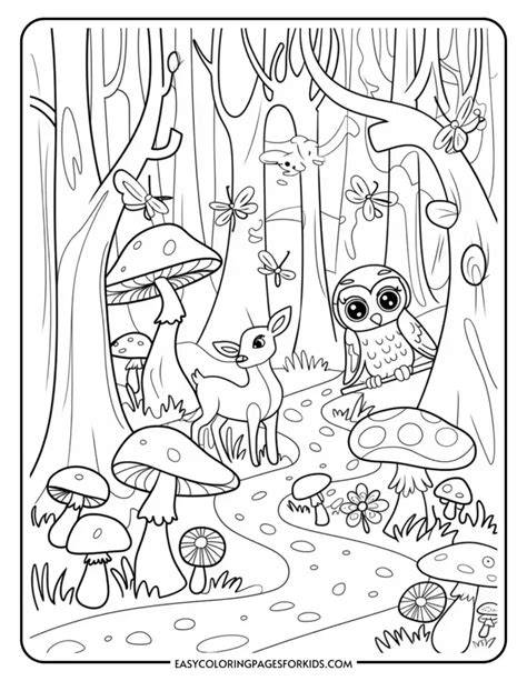 Forest Coloring Pages