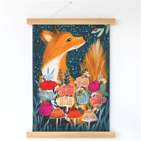 Fox Calendar 2025