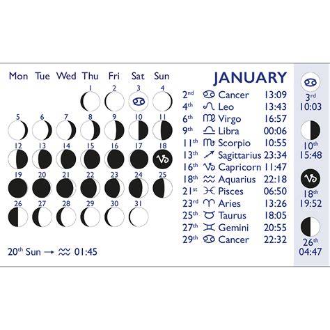 13 month moon calendar