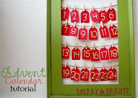 advent calendar simple