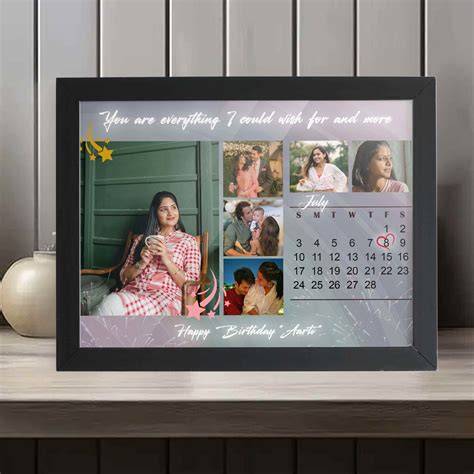 calendar with picture
