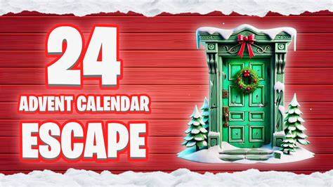 escape room advent calendar