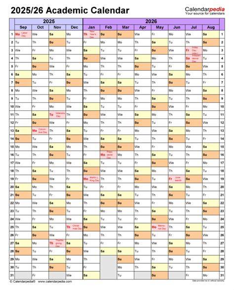 georgetown academic calendar