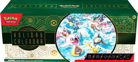 pokemon holiday calendar 2024