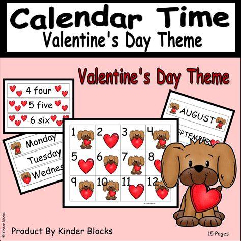 valentine s day calendar