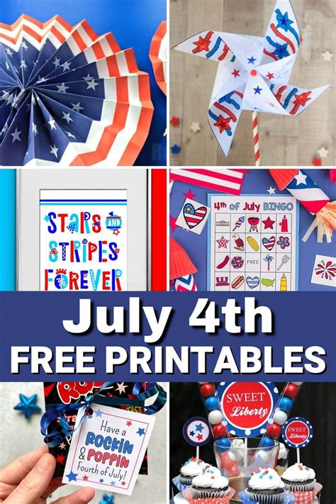 Free 4th Of July Printables