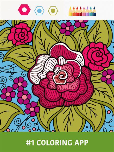 Free Adult Coloring Apps