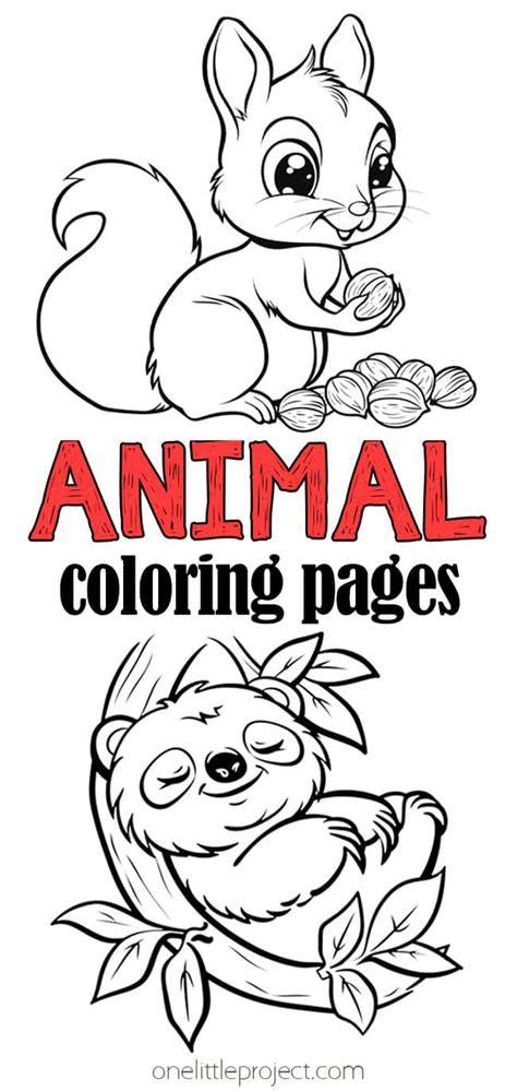 Free Animal Coloring Pages Printable
