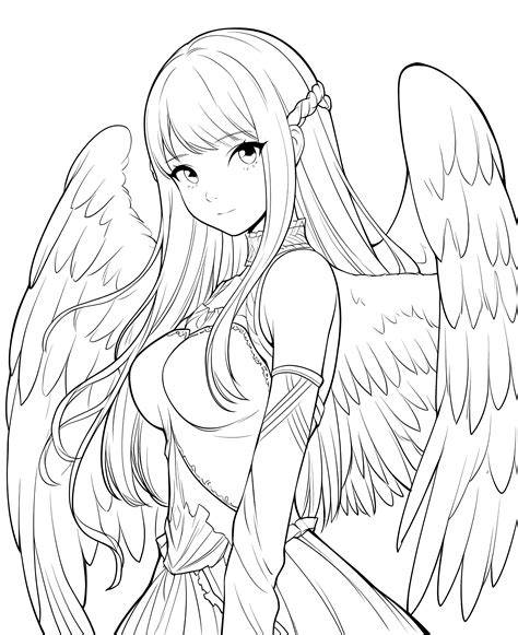 Free Anime Coloring Pages