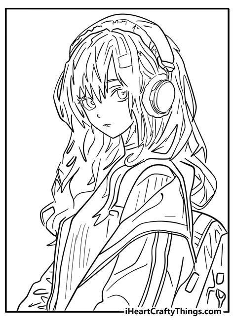 Free Anime Coloring Pictures
