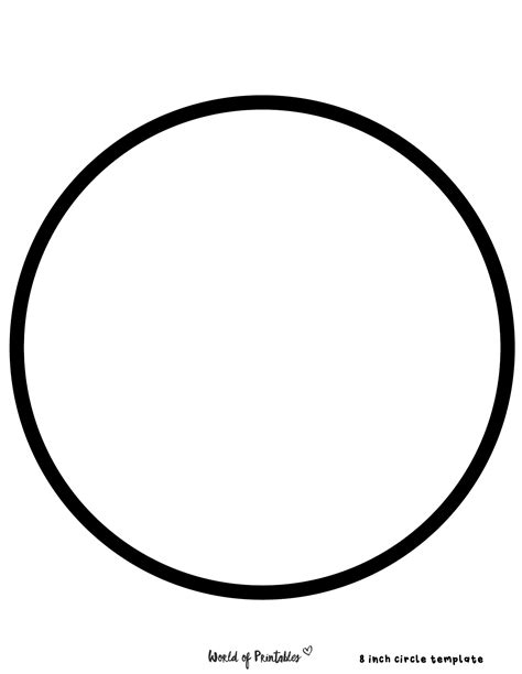 Free Circle Printables
