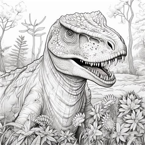 Free Coloring Pictures Of Dinosaurs