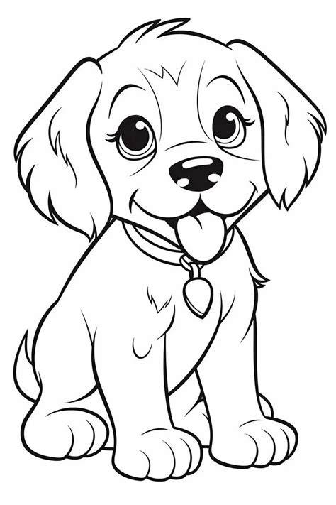 Free Coloring Pictures Of Dogs