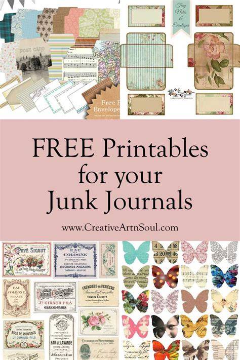 Free Junk Journal Printables