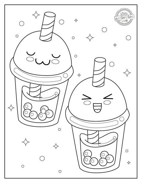 Free Kawaii Coloring Pages