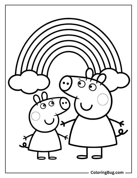 Free Peppa Pig Coloring Pages