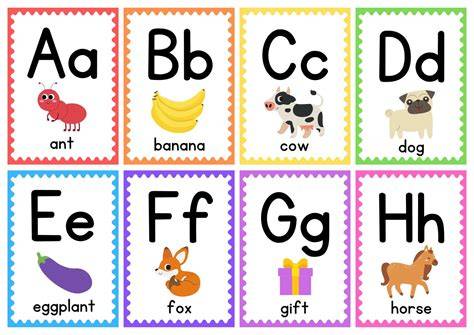 Free Printable Abc Flash Cards