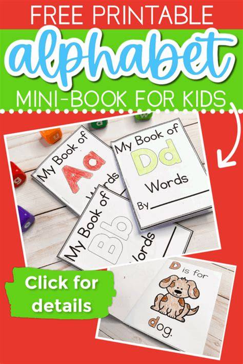Free Printable Abc Mini Books