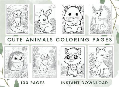 Free Printable Animals Coloring Pages