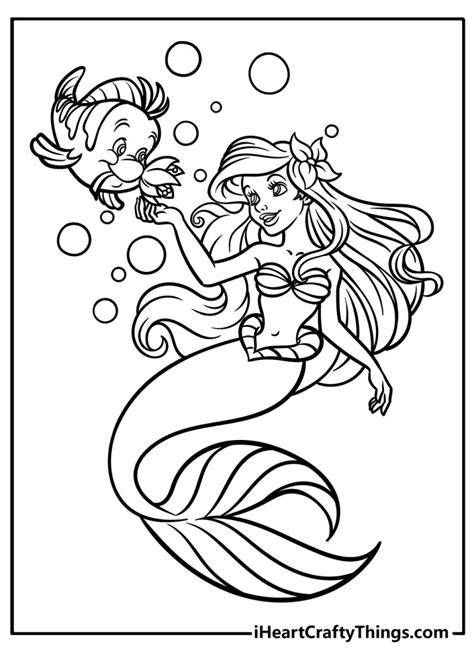 Free Printable Ariel Coloring Pages