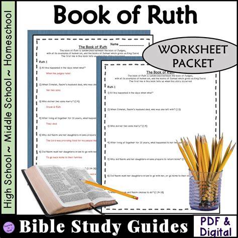 Free Printable Bible Study On Ruth