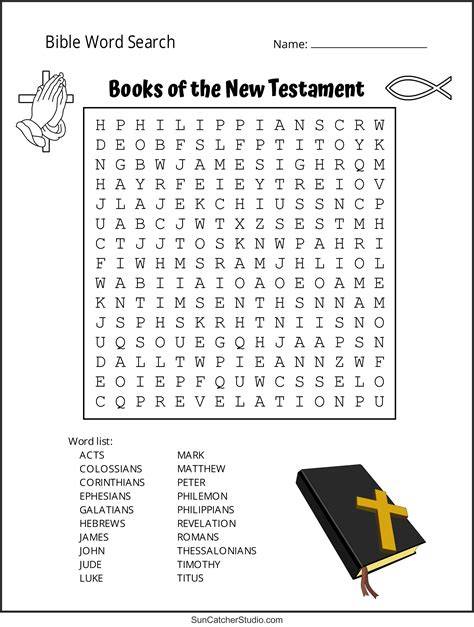 Free Printable Bible Word Puzzles