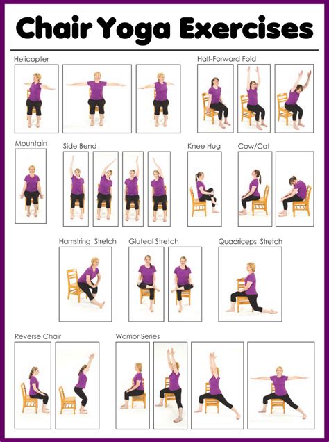 Free Printable Chair Exercises For Seniors