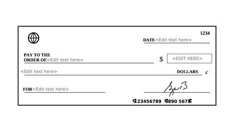 Free Printable Checks Online