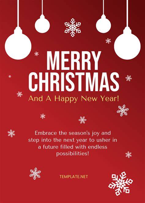 Free Printable Christmas Template