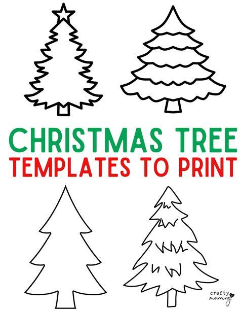 Free Printable Christmas Tree Pattern
