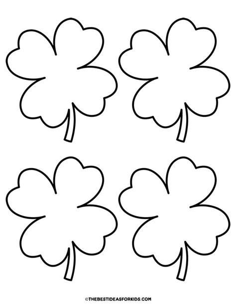 Free Printable Clover Template