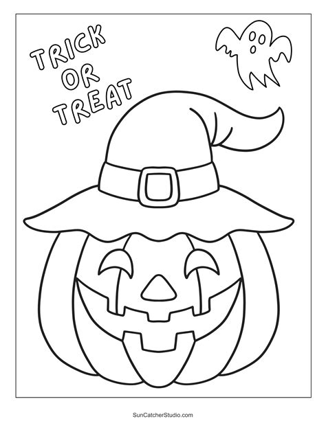 Free Printable Color Pages Halloween