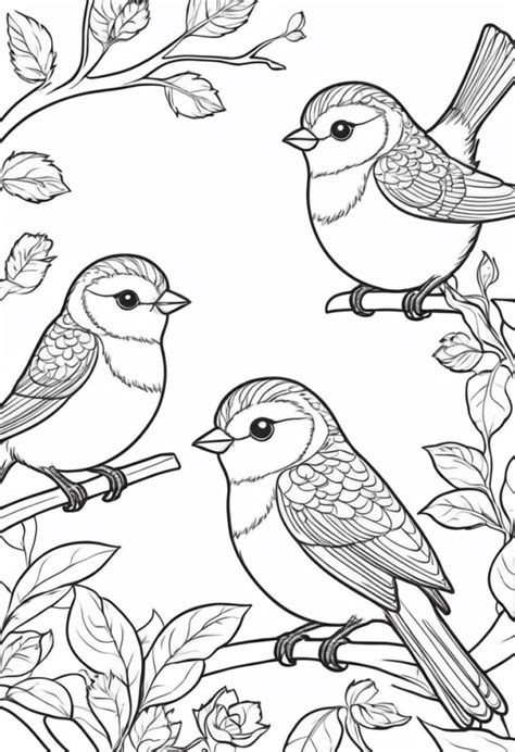 Free Printable Coloring Pages Birds
